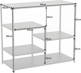 Raft design industrial Dura Steel 80cm