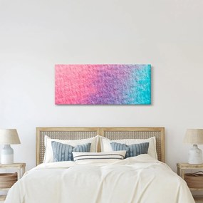 Tablou cu textură colorată (120x50 cm)