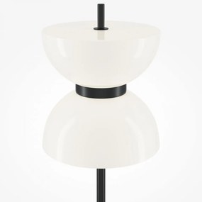Lampadar modern negru din metal cu led Maytoni Kyoto