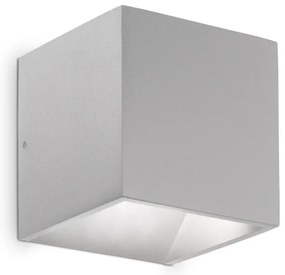 Aplica LED pentru Iluminat Exterior Rubik ap 4000K, Protectie IP54, Gri