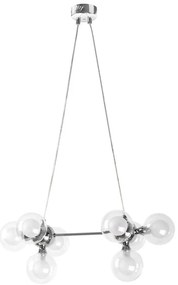 Lustra, Pendul design modern, finisaj crom, diametru 32cm, Briella 2624 RX