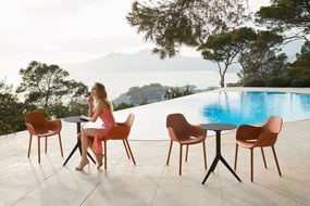 Set de 4 Scaune moderne cu brate de exterior / interior design premium SABINAS ARMCHAIR 45012 Vondom