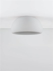 Lustra aplicata tavan cu textura granulata Davo 50cm, gri piatra