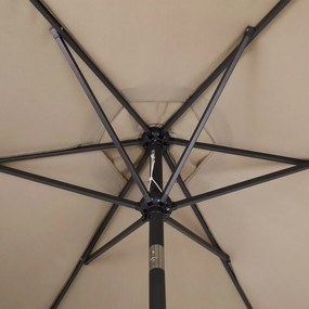 Deuba Floarea soarelui de gradina Ø300 cm - taupe