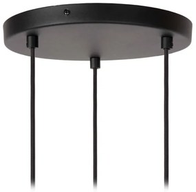 Lustră pe cablu Lucide 45409/13/30 MAYA 3xE27/40W/230V negru