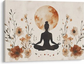 Tablou - Yoga Portocalie (70x50 cm)
