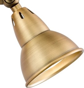 Där Lighting NAT0742 - Aplică de perete tip spot NATHANIEL 1xGU10/11W/230V alamă