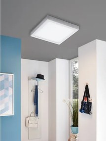 Eglo 33209 - Plafonieră LED RGBW dimmabilă FUEVA-C LED/21W/230V 30x30 cm, alb