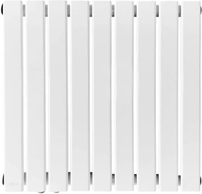 Radiator orizontal, conexiune centrală, 600 x 614 x 52 mm