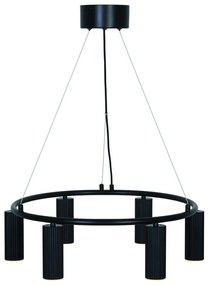 Candelabru Design Scandinav Minimalist, 6xGU10, Vico negru