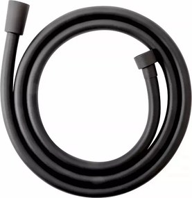 Furtun de dus FDesign Inula 150 cm negru mat