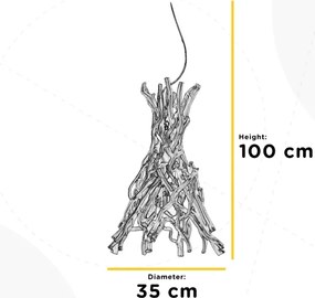 ONLI - Lustră AGAR suspendată pe cablu 1xE27/22W/230V