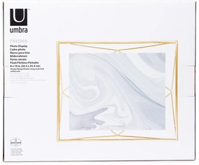 Ramă foto aurie din metal 25x30 cm Prisma – Umbra