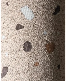 Fotoliu de copii maro deschis cu tapițerie din țesătură bouclé/cu tapițerie din chenille Terrazzo Cloud – Wigiwama