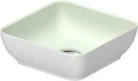 Duravit Sivida lavoar 30x30 cm pătrat de blat alb-verde 266003FG00