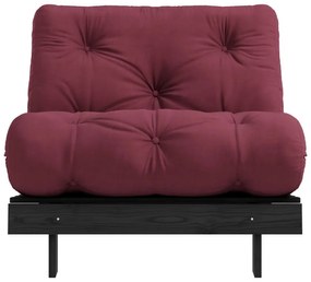 Fotoliu burgundy Roots Black Night – Karup Design