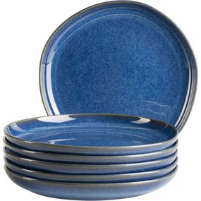 Mäser Set de farfurii de desert Cordelia RoyalBlue 22 cm, 6 buc.