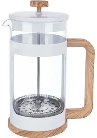 Orion Ceainic din sticlă/french press Whiteline 1l, 1 l