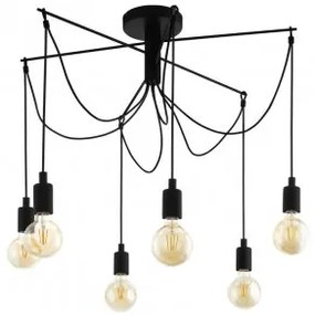 Suspensie vintage 6 becuri E27 MUSARA 98679 Eglo