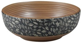 Chiuvetă maro rotundă din ceramică ø 41 cm Priori – Sapho