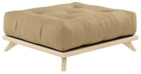 Taburet Karup Design Senza Natural Clear/Wheat Beige