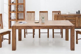 Masa din lemn Makassar 160cm, Sheesham A-39362 VC
