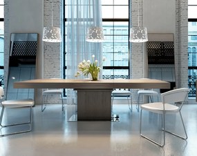 Masa extensibila Walnut, 180-240x100cm AC-LE025