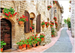 Tablou - Alee pitorească italiană (70x50 cm)