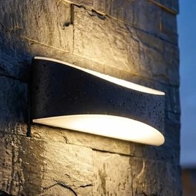 Aplica de perete pentru exterior LED/10W/230V IP65, negru