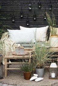 IB Laursen Covor din iuta ROUND NATURAL 120 cm
