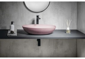Sapho - Lavoar pentru blat FORMIGO 60x40 cm beton/roz
