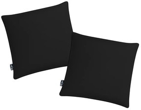 Set 2 buc perne de exterior CALINO 45x45 cm, negru