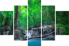Tablou - Cascada Erawan, Kanchanaburi, Thailanda (150x105 cm)