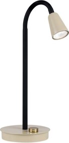Lampa de masa flexibila cu spot GU10 DOTTY khaki