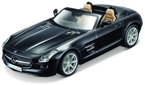Macheta masinuta Bburago scara 1 32 Mercedes Benz SLS AMG Roadster Negru 43100-43035