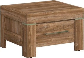 Noptiera GENT, stejar stirling, PAL laminat, 53x45x35 cm