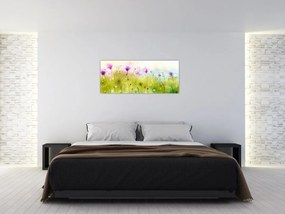 Tablou - Flori de luncă (120x50 cm)