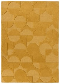 Covor din lână Flair Rugs Gigi, 160x230 cm, galben