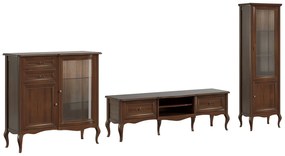 Set Living Alexandros, Lemn Masiv, Nuc