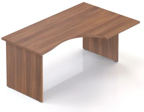 Masa ergonomica Visio 160 x 100 cm, dreapta, nuc
