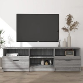 817115 vidaXL Comodă TV, sonoma gri, 150x33,5x45 cm, lemn prelucrat