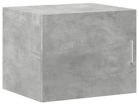 846113 vidaXL Dulap de perete, gri beton, 50x42,5x40 cm, lemn prelucrat