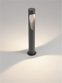 Stalp exterior IP65 LED ROW antracit H-60cm