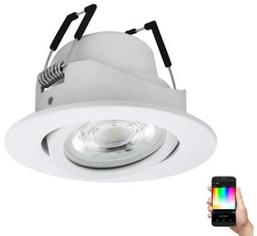 Corp de iluminat LED RGBW încastrat dimabil SALICETO-Z LED/5W/230V Eglo 99671