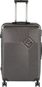 Valiză mare TravelLux Pro cu hardtop 50x78x30 cm gri închis