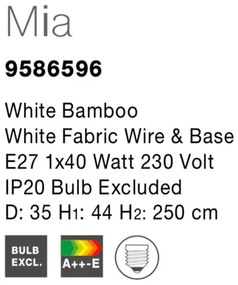 Lustra boho style design natural Mia alba NVL-9586596