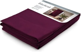 Draperie AmeliaHome Pleat, 140 x 270 cm, violet închis
