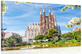 Tablou catedrala din Barcelona