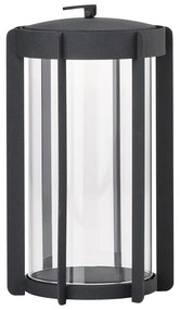 Felinar cu LED negru cu USB (înălțime 25 cm) Firefly – Zone