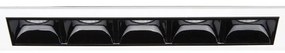 Corp incastrabil cu 5 spoturi LED LIKA FI TRIM 12W 3000K